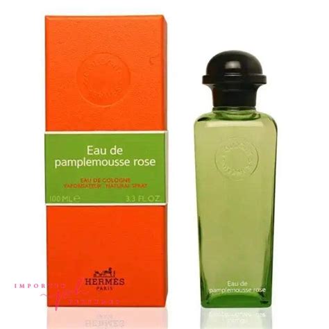 hermes rose pamplemousse tester